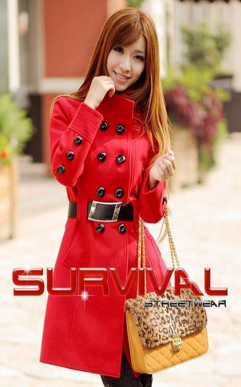 Winter Coat with Belt