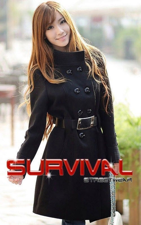 Winter Coat with Belt