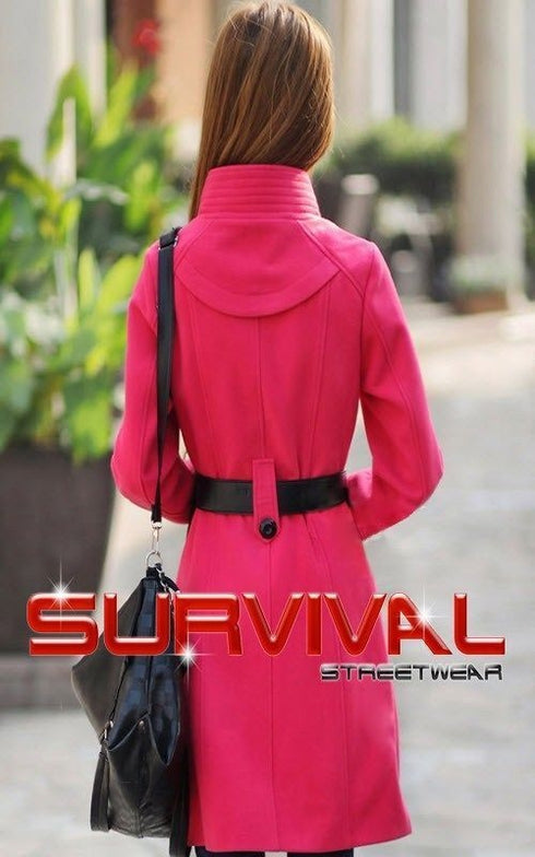 Winter Coat with Belt