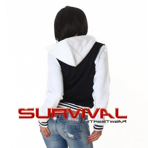 Sports College Style Hoodie Jacket