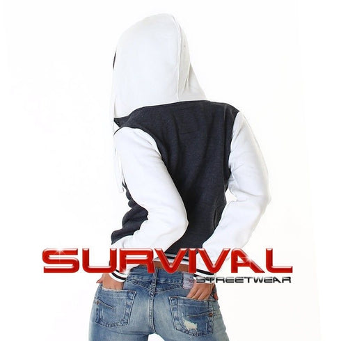 Sports College Style Hoodie Jacket