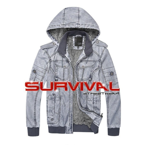 Faux Leather Designer Jacket