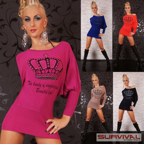 Long Sleeve Batwing Jumper