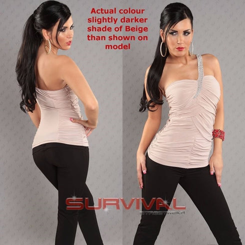 One Shoulder Party Top