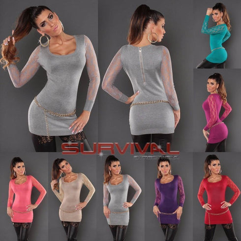 Long Sleeve Round Neck Jumper