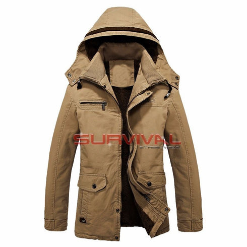 Heavy Duty Fleece Lined Coat