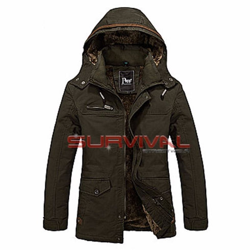 Heavy Duty Fleece Lined Coat
