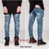 Biker Slim Fit Stretch Denim Pants