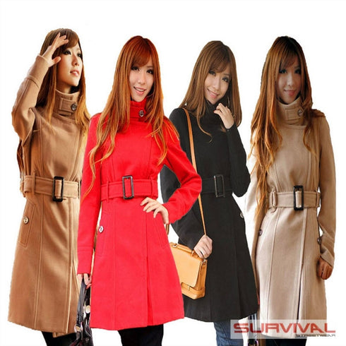 Winter Coat with Belt