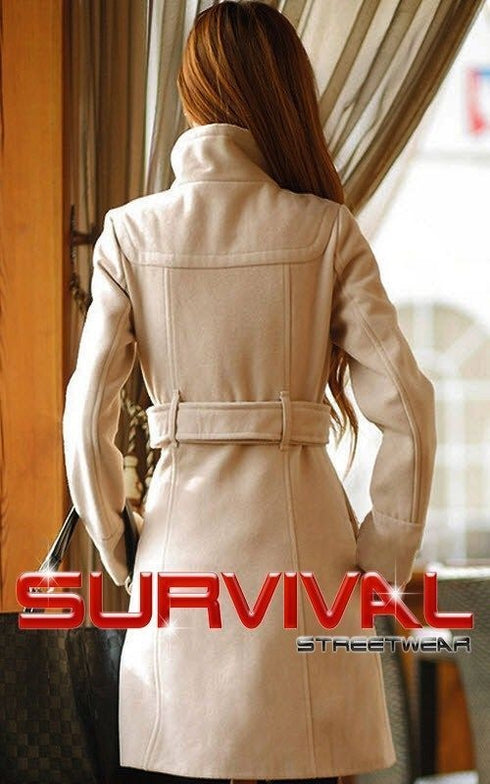 Winter Coat with Belt