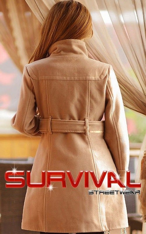 Winter Coat with Belt