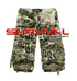Camouflage Cargo Long Walk Shorts