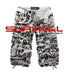 Camouflage Cargo Long Walk Shorts