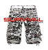 Camouflage Cargo Long Walk Shorts