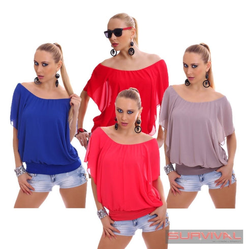Short Sleeve Blouse Top