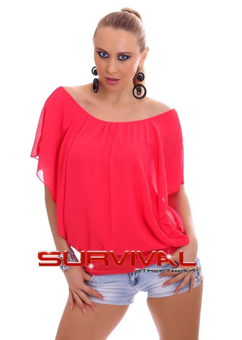 Short Sleeve Blouse Top