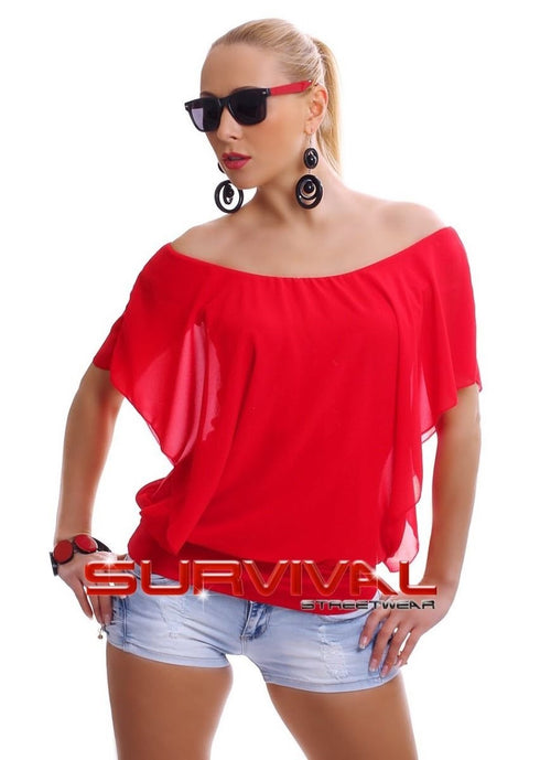Short Sleeve Blouse Top
