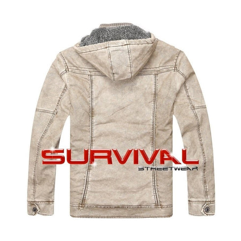 Faux Leather Designer Jacket