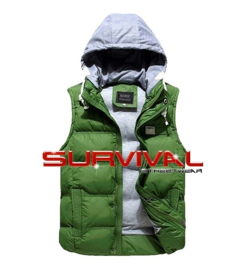 Puffer Padded Bomber Vest