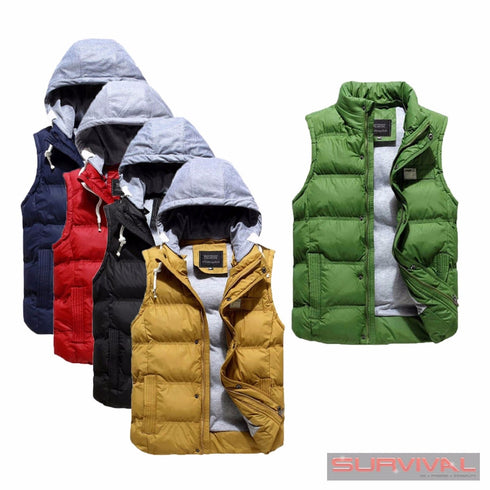 Puffer Padded Bomber Vest