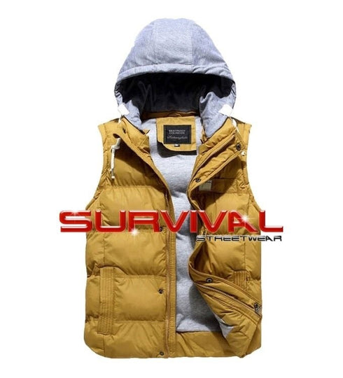 Puffer Padded Bomber Vest