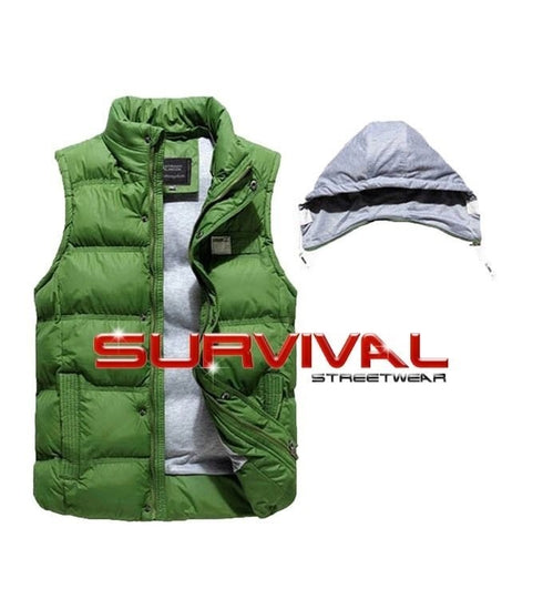 Puffer Padded Bomber Vest