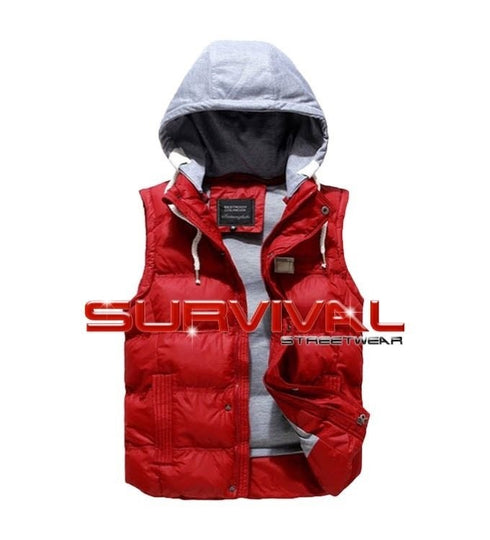 Puffer Padded Bomber Vest