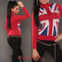 Long Sleeve Turtleneck Union Jack Jumper