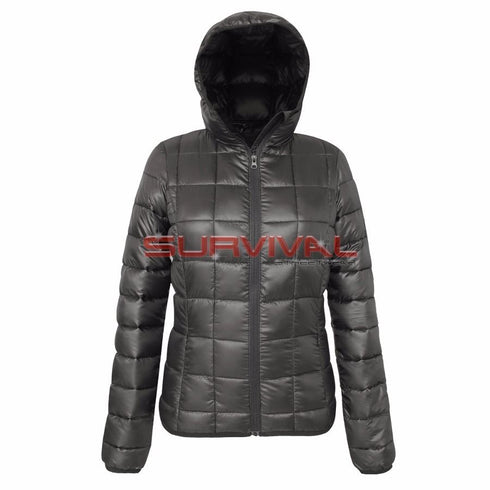 Puffer Jacket with Hood