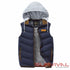 Padded Bomber Sleeveless Vest