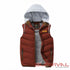 Padded Bomber Sleeveless Vest