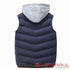 Padded Bomber Sleeveless Vest