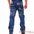 Kosmo Lupo Jeans Blue KM001 Back
