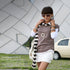 Latte Short Sleeve Blouse Vest