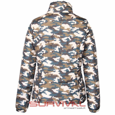 Puffer Camouflage Jacket