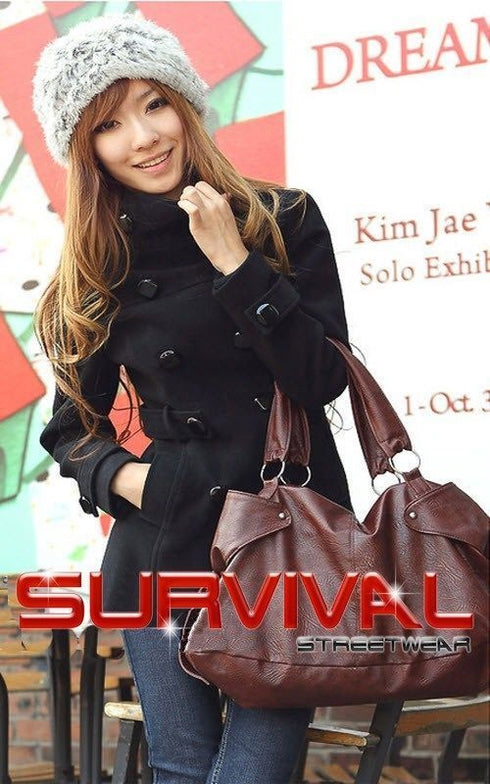 Winter Coat with Belt