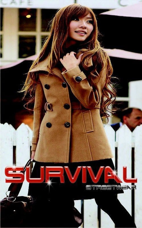 Winter Coat with Belt