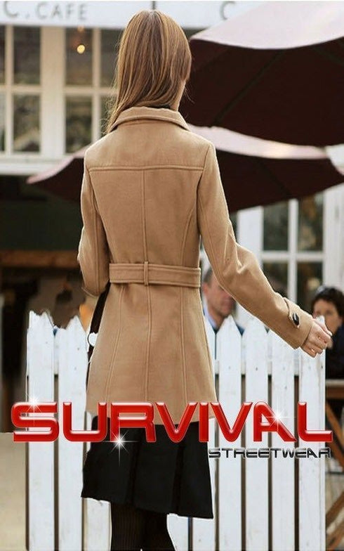 Winter Coat with Belt