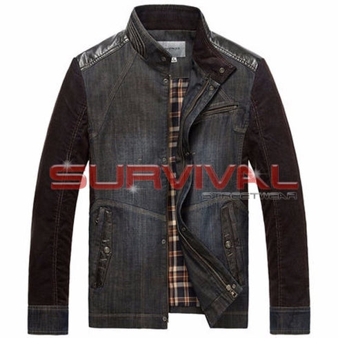 Denim Cordrouy Jacket