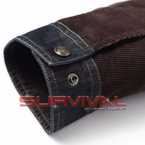 Denim Cordrouy Jacket