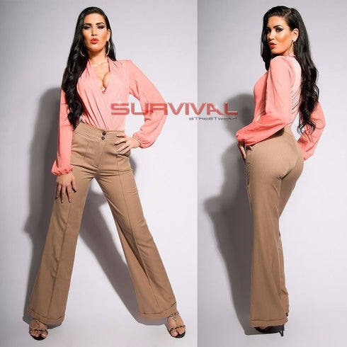 Marlene High Waist Dress Pants