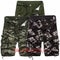 Camouflage Print Cargo Shorts