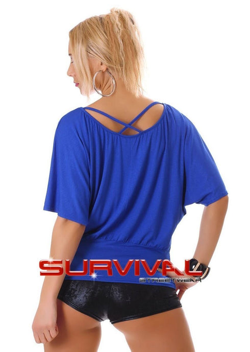 Short Sleeve Off Shoulder Top