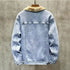 Denim Full Fleece Lined Jacket