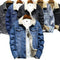 Denim Full Fleece Lined Jacket