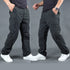 Cargo Pants Fleece Lined Elasticated Waist Trousers