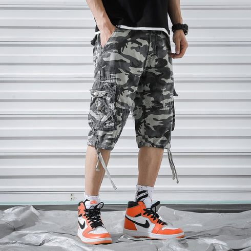 Camouflage Cargo Shorts