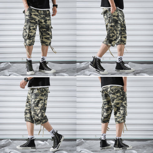 Camouflage Cargo Shorts