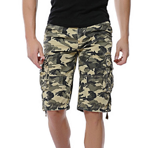 Camouflage Cargo Shorts