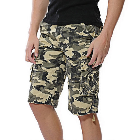 Camouflage Cargo Shorts